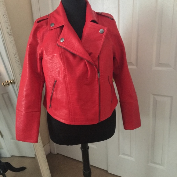 eloquii leather jacket